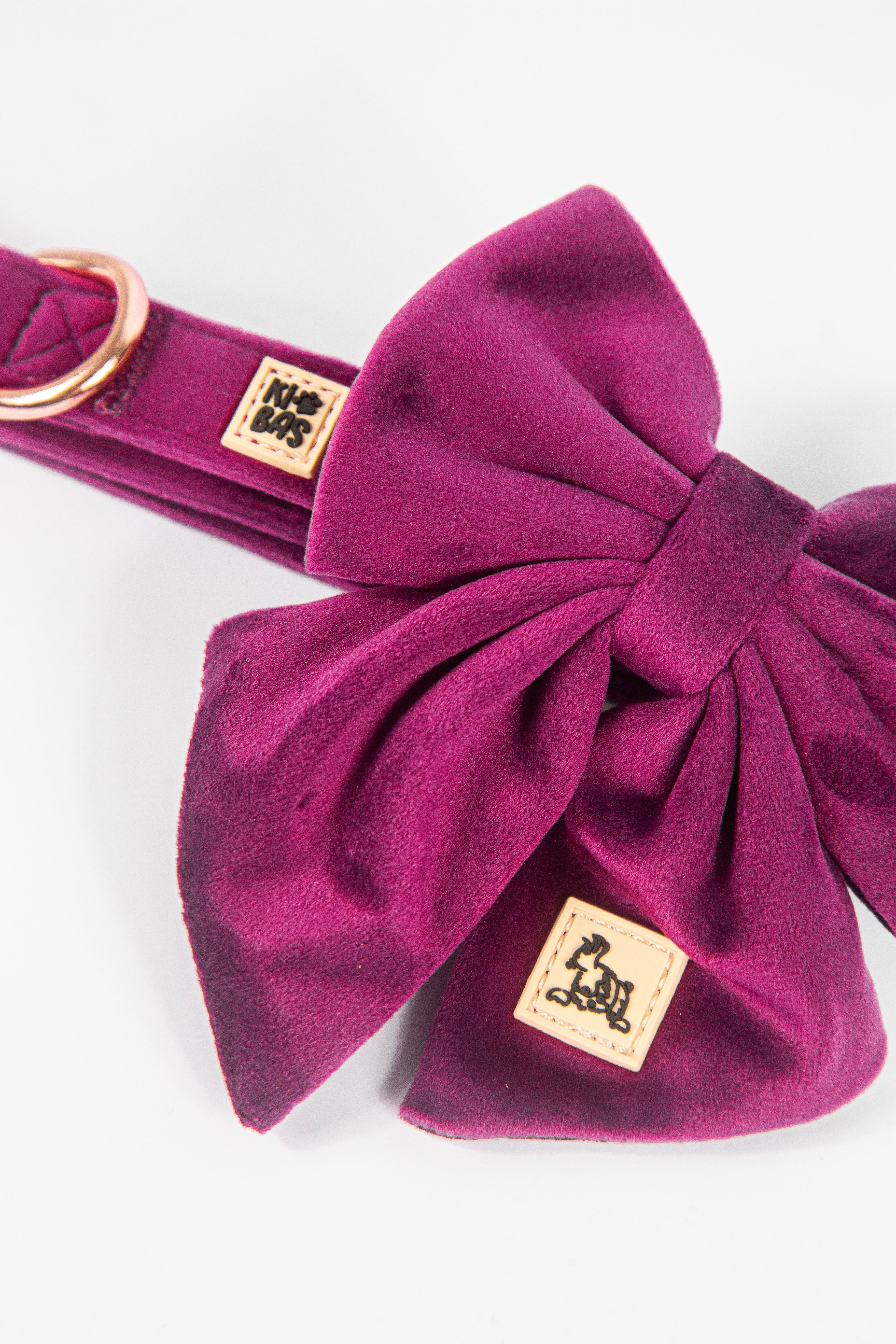 ROYAL LILAC VELVET - BOW