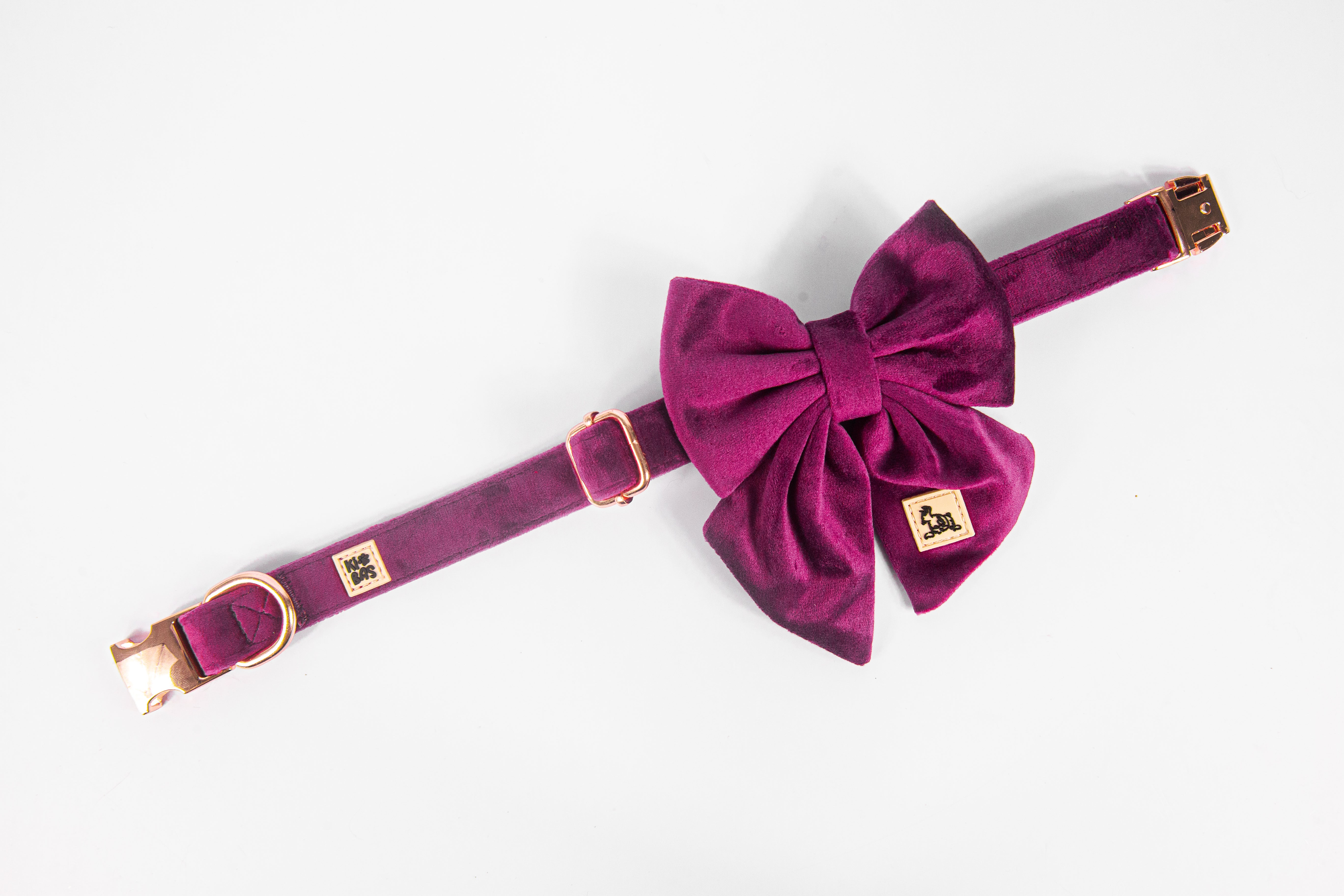 Royal Lilac Collar + Bow Set