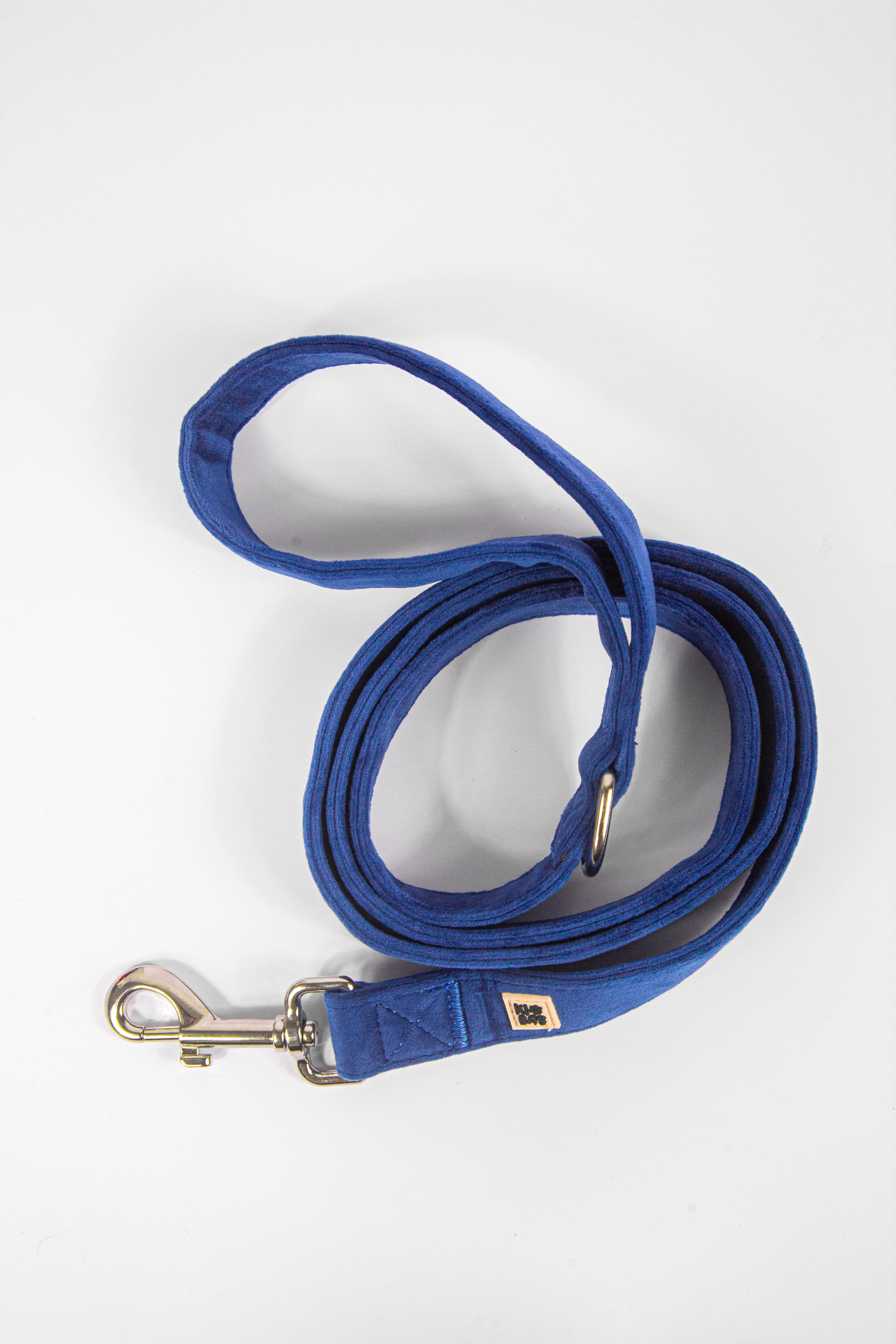 Royal Blue Collar + Leash Set