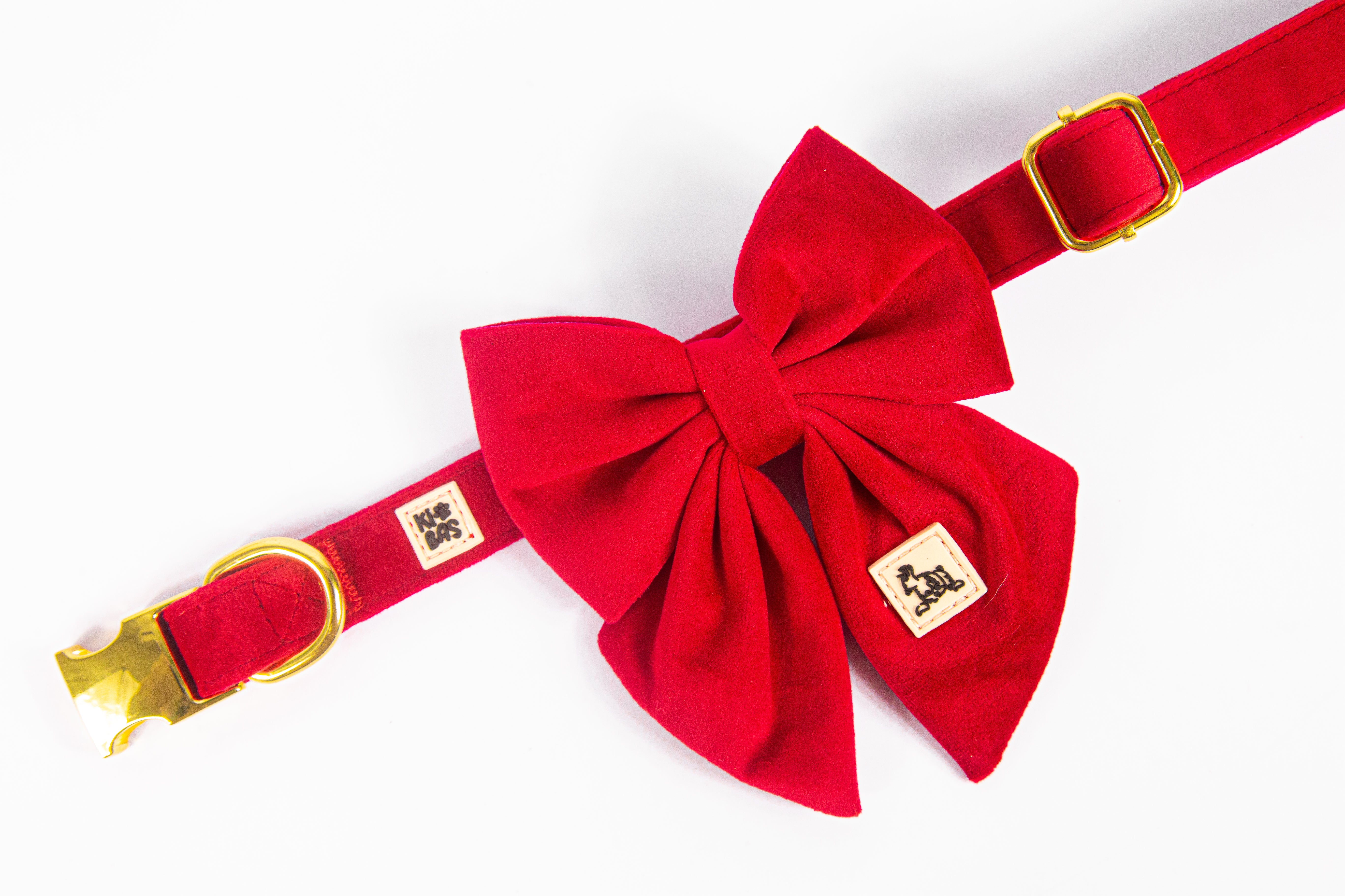 ROYAL RED VELVET - SAILOR BOW