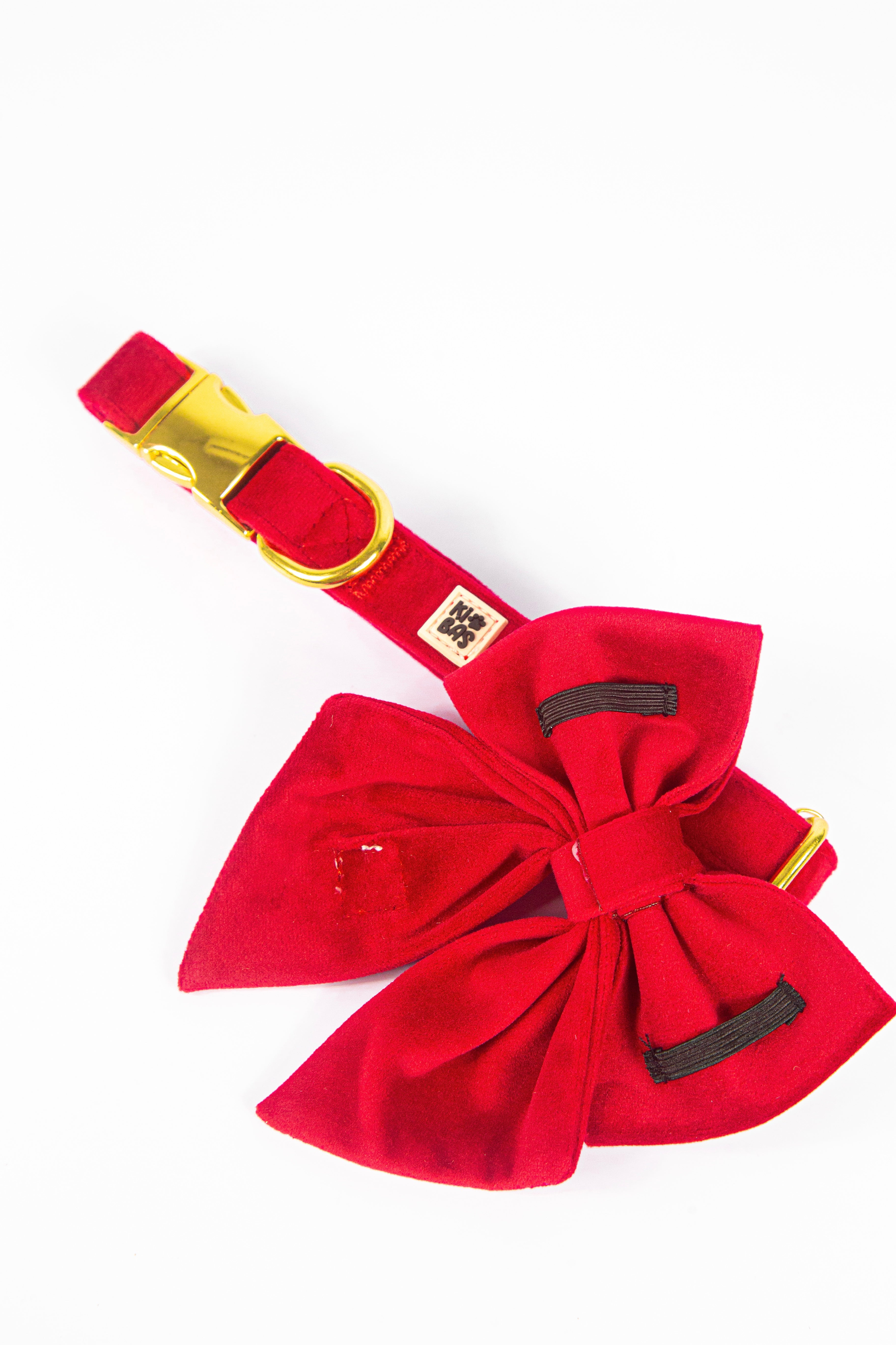 ROYAL RED VELVET - SAILOR BOW