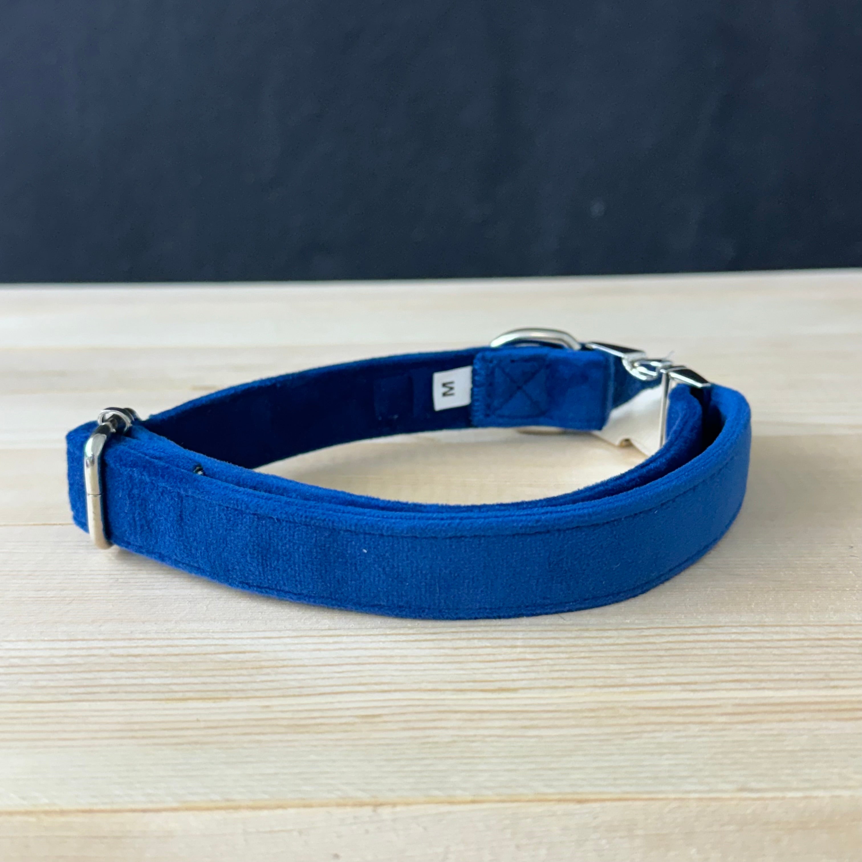 Royal Blue Velvet - Collar