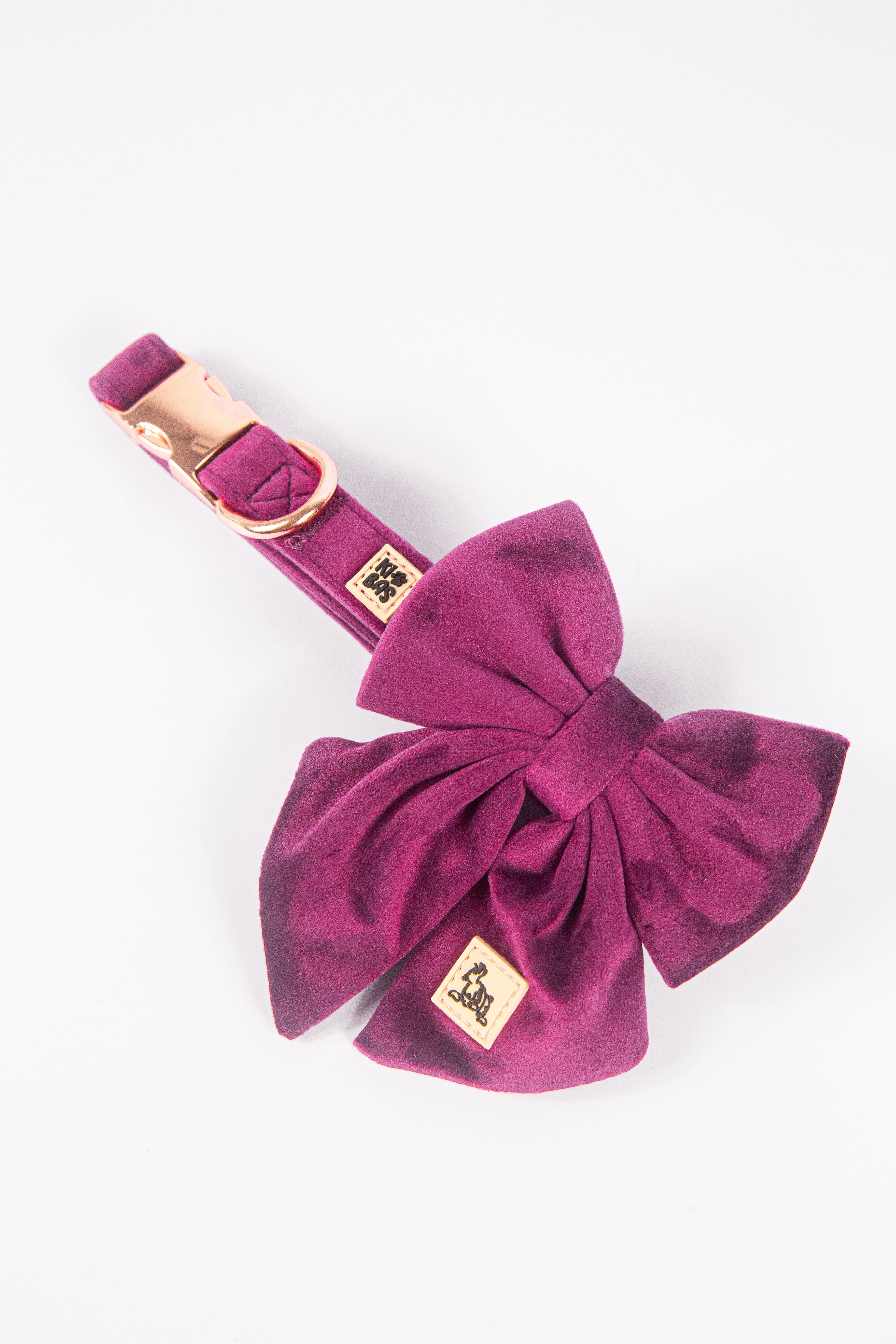 ROYAL LILAC VELVET - SAILOR BOW