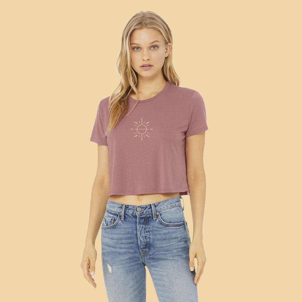 Sol Cropped Top Tee