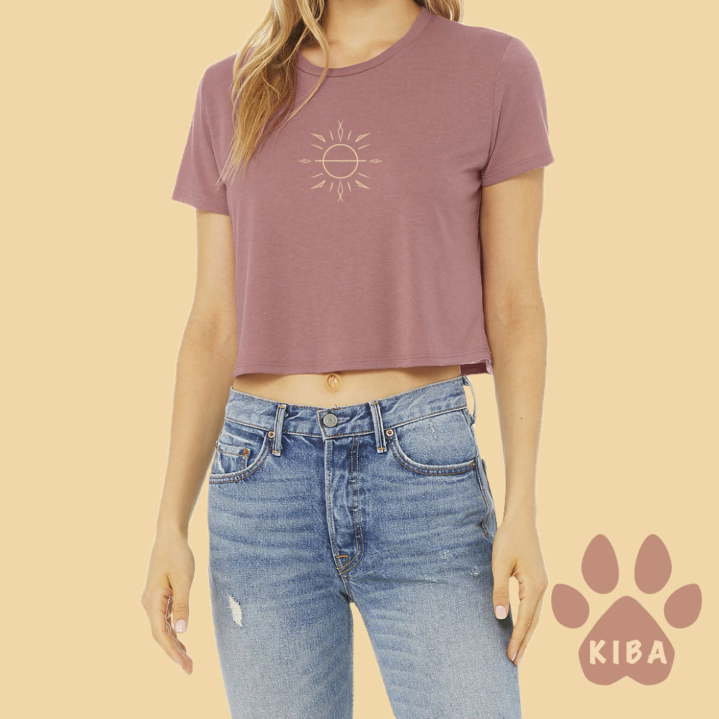 Sol Cropped Top Tee